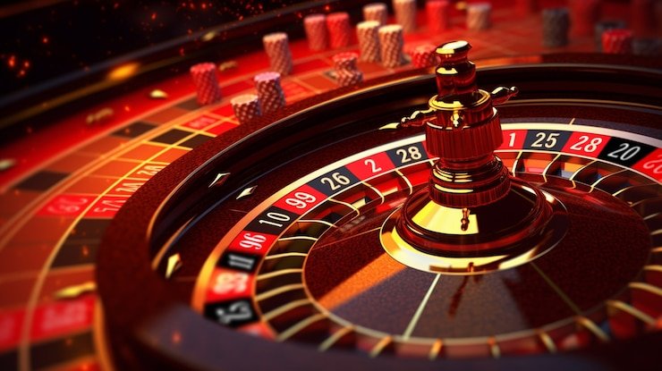 Wheel spin animation showing ball trajectory